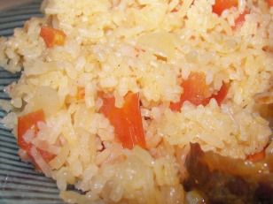 brazilian low fat rice alt text