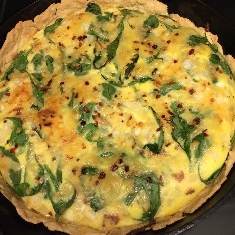 What is a good recipe to make quiche crust from scratch?