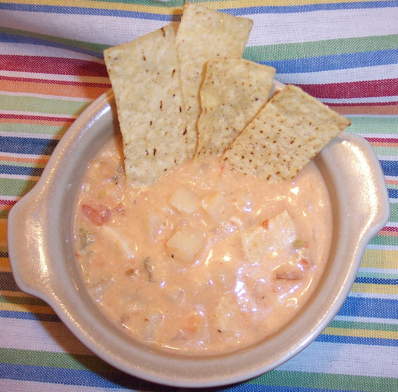 Tex-Mex Cheesy Chicken Chowder