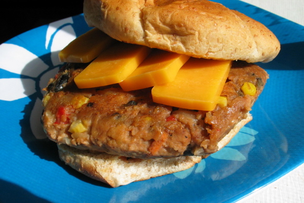 Spicy Mexican Bean Burger