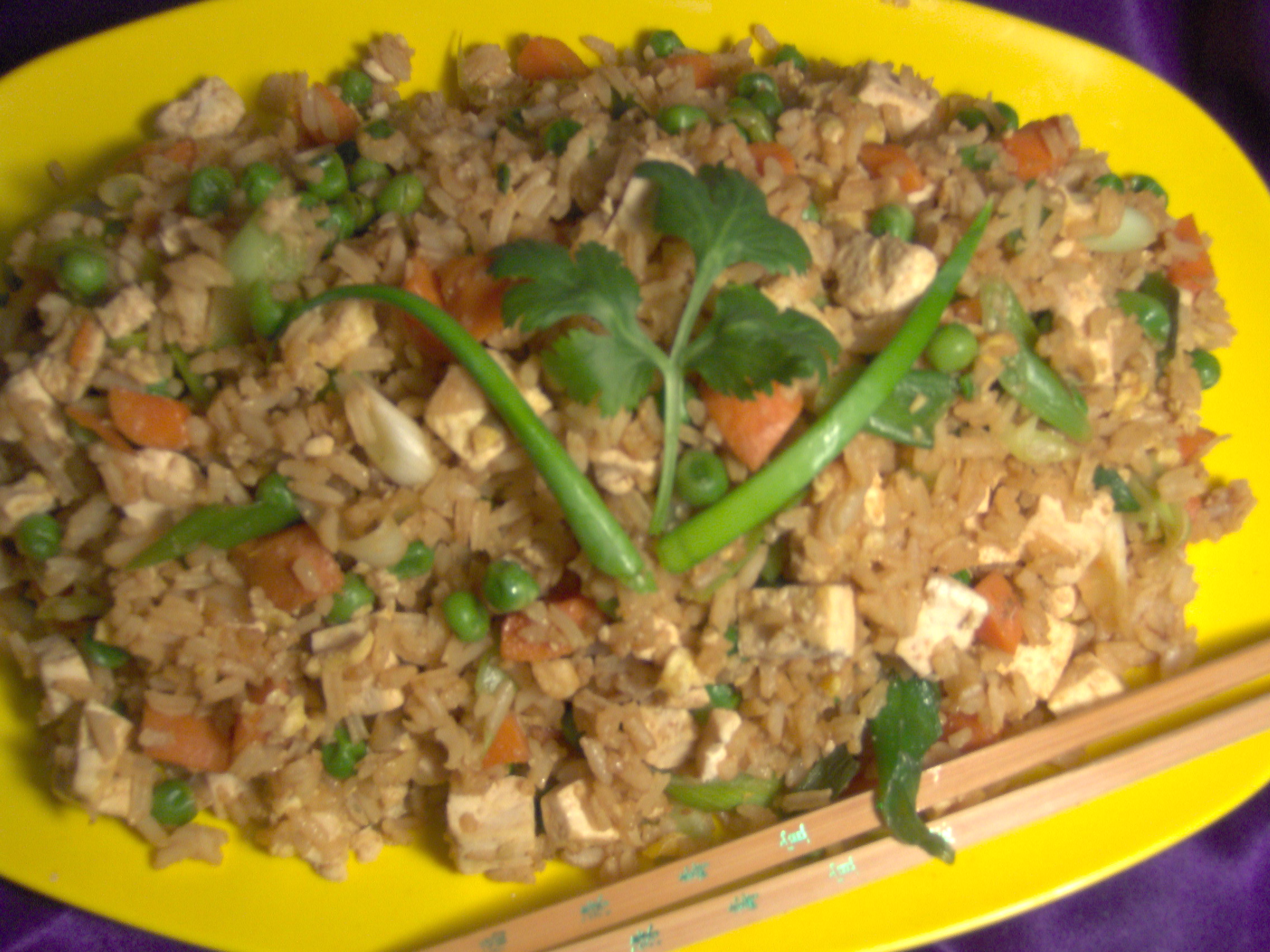 Tofu Fried Rice (From Cooking Light)