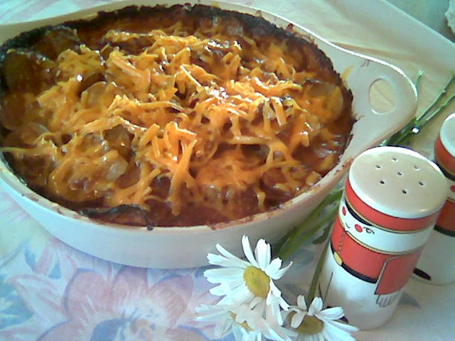 Creamy Oven Bbq’Ed Potato Casserole