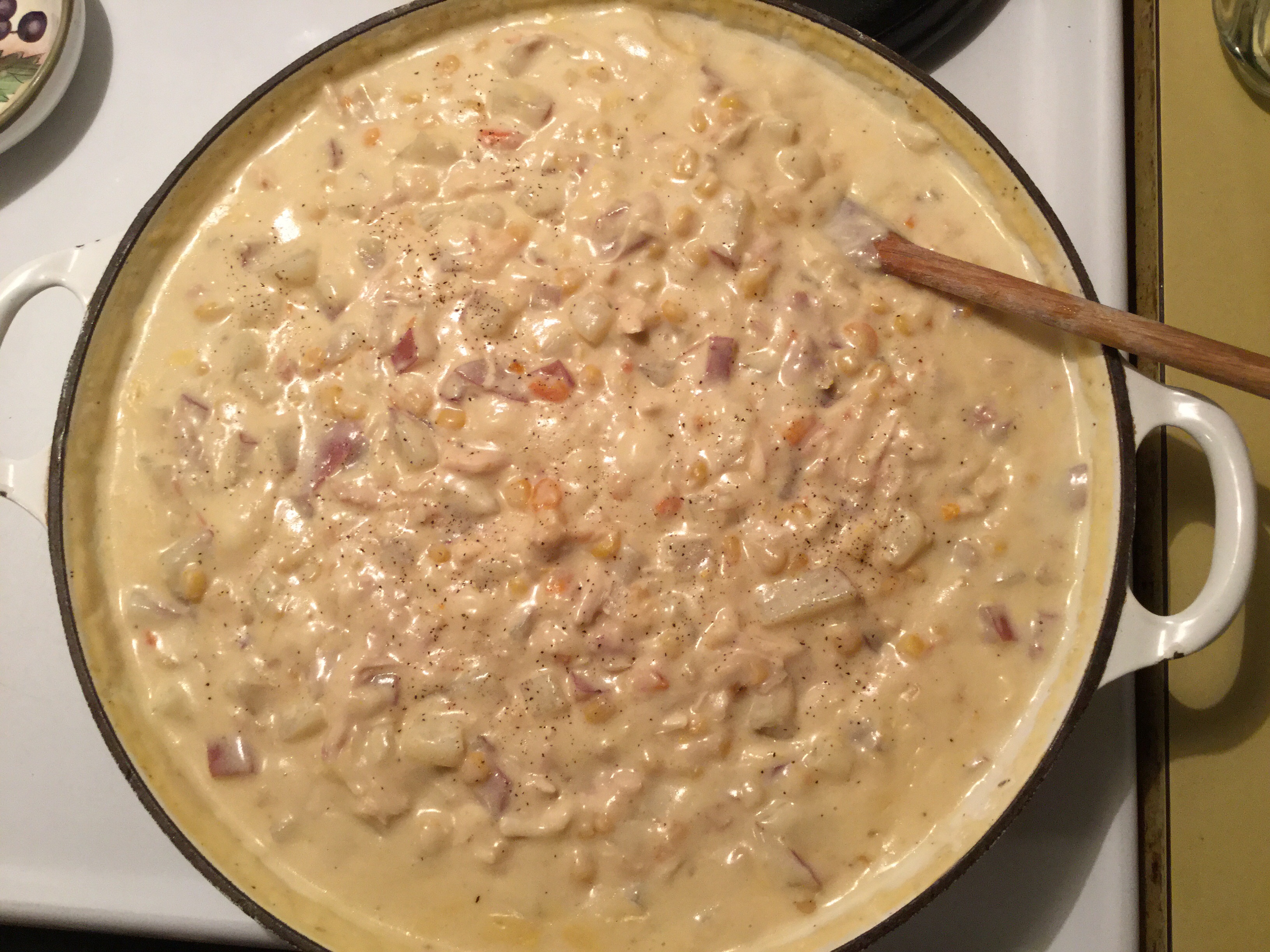 Easy Chicken Corn Chowder With Chilies