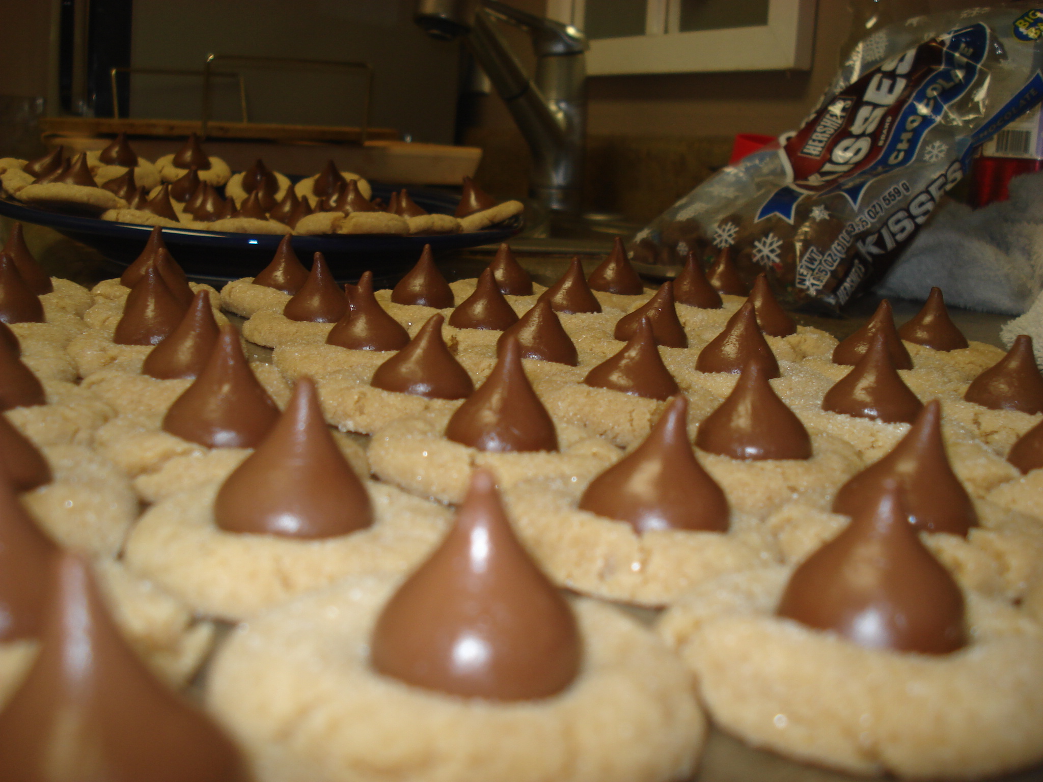 Peanut Blossom Cookies