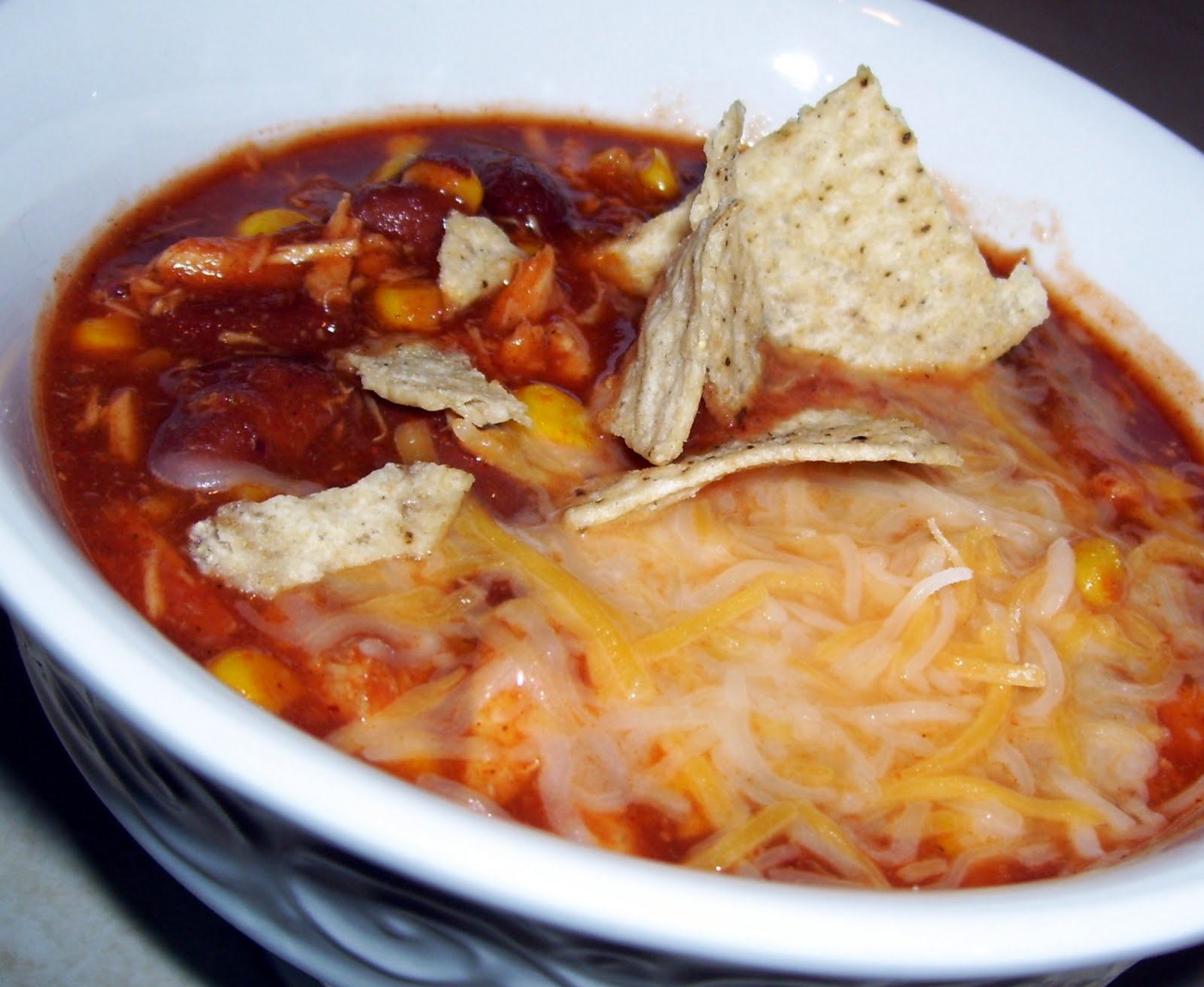Slow Cooker Chicken Taco Soup