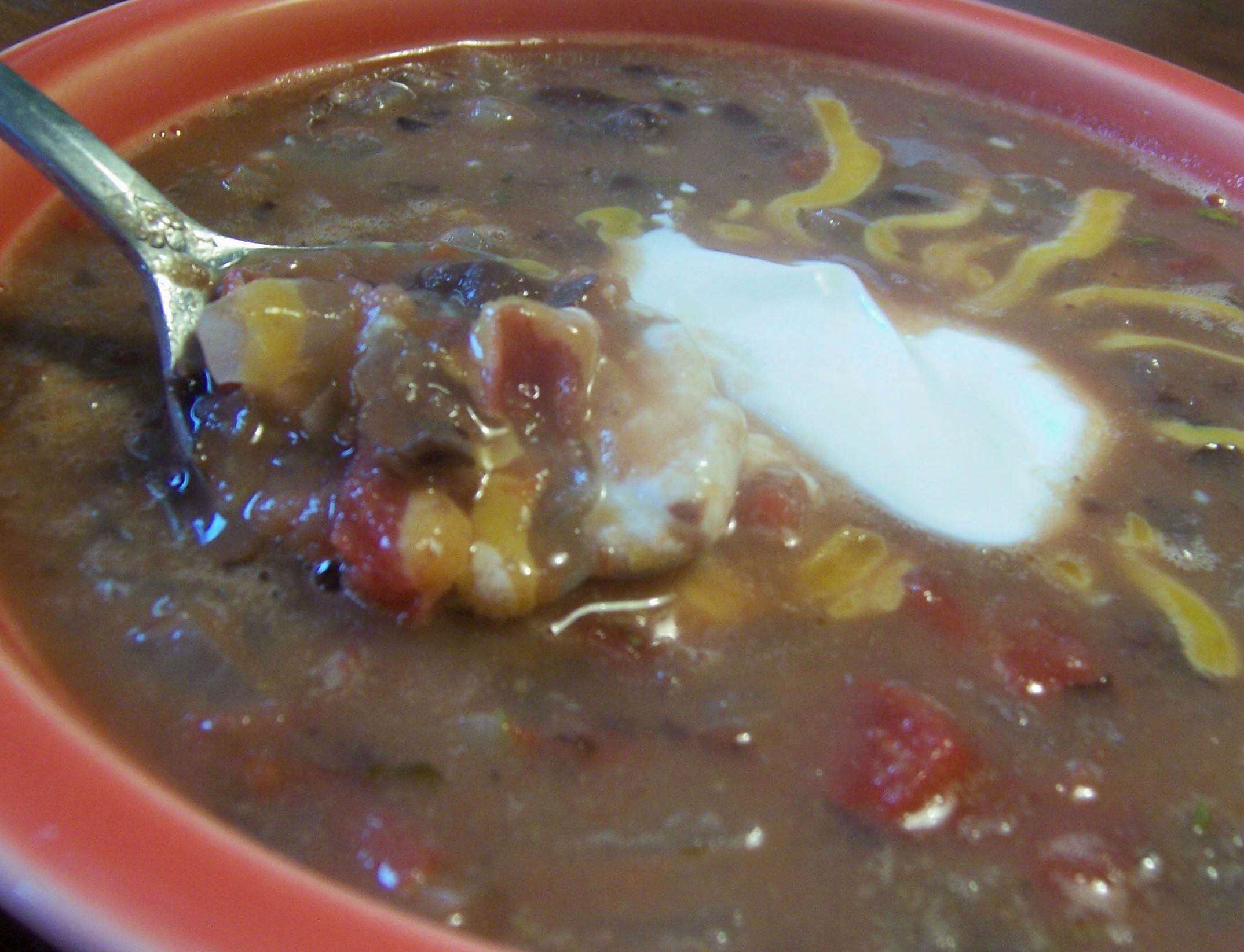 Spicy Black Bean Soup