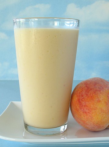 Peach Pick Me Up Smoothie