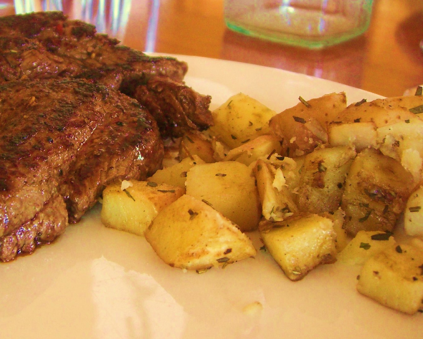 Grilled New Potatoes With Parmesan And Herbs
