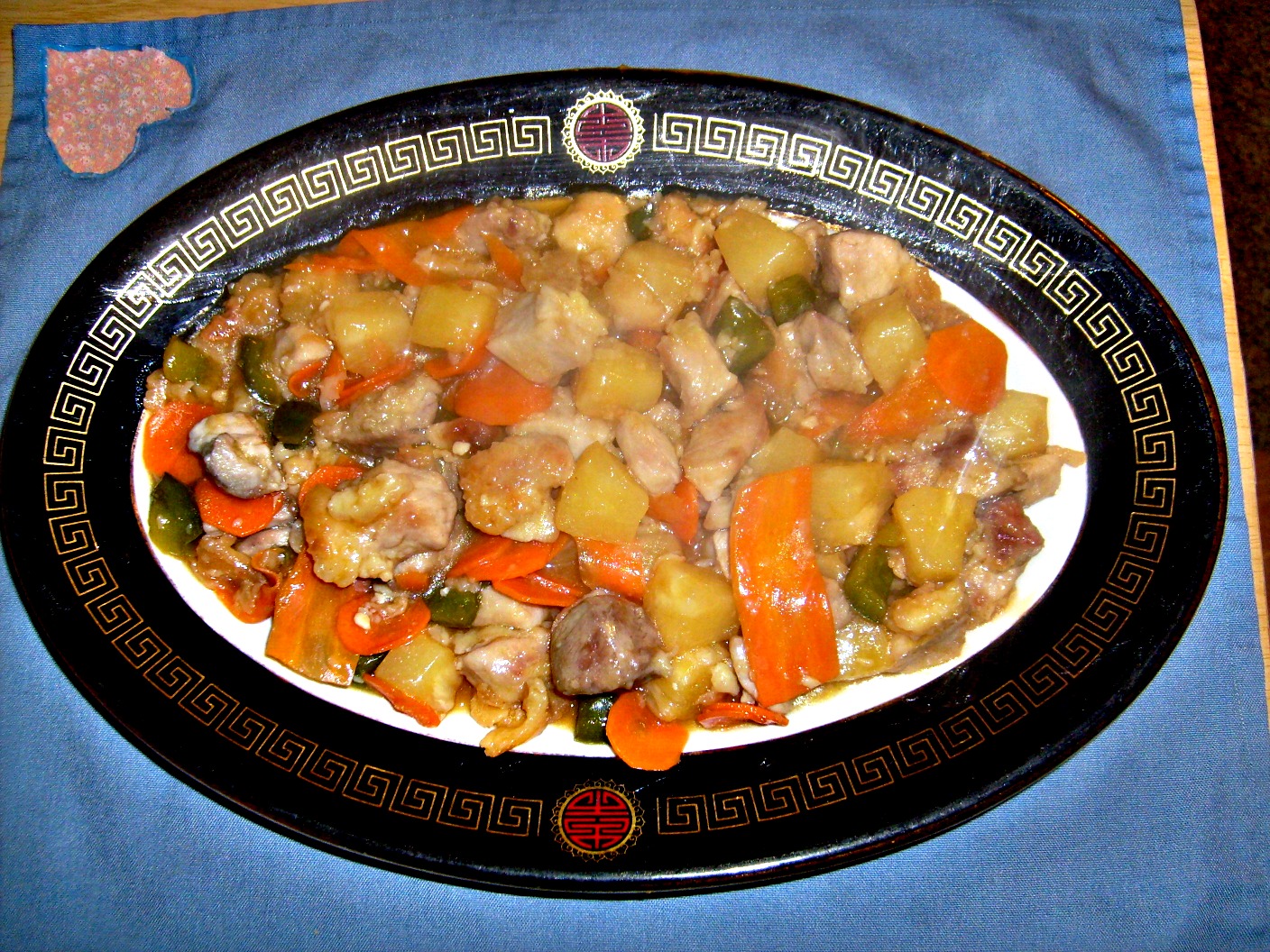 Chinese Take-Out Sweet And Sour Pineapple Pork