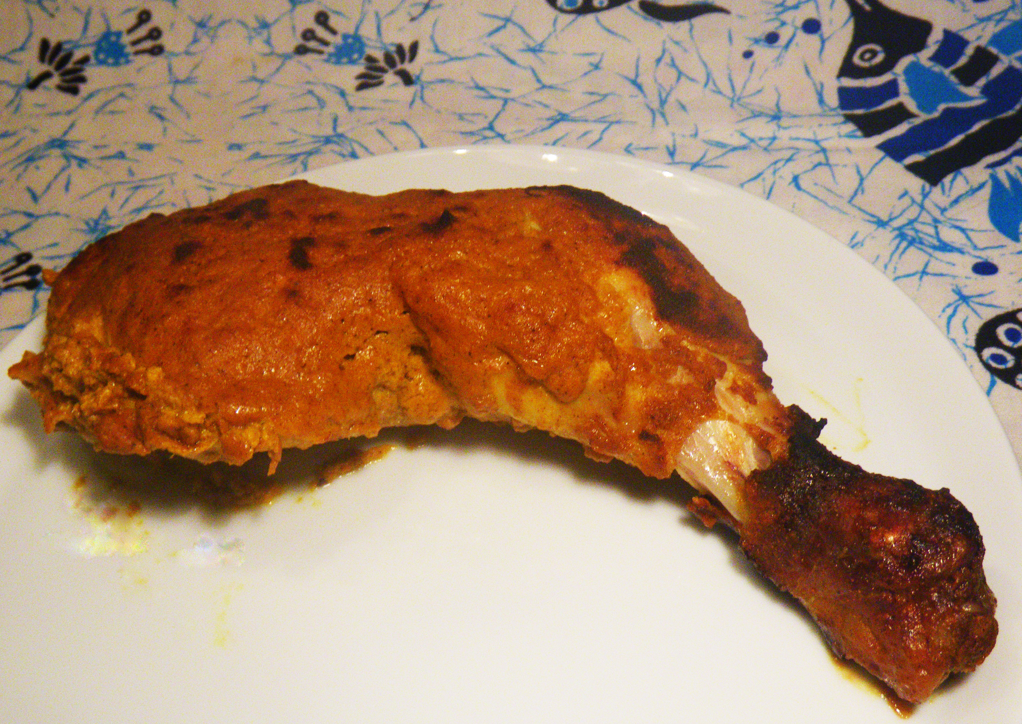 Tandoori -Style Yogurt-Marinated Chicken Legs For The Grill