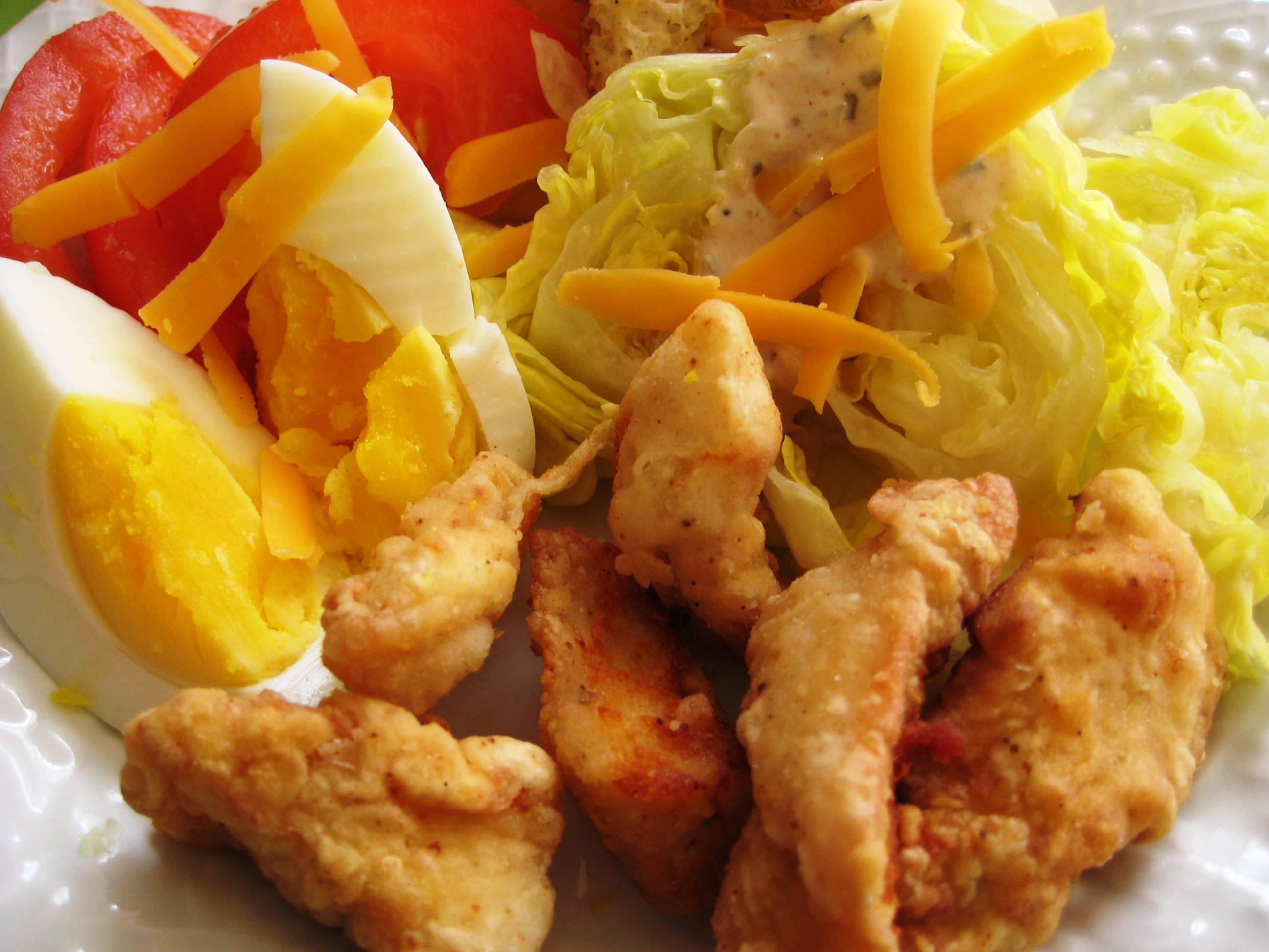 Fried Chicken Salad