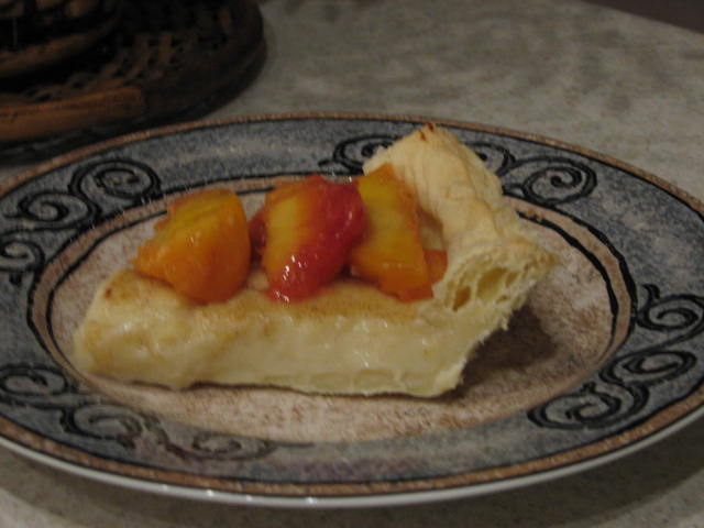 South African Melktert Or Milk Tart (Custard Pie)