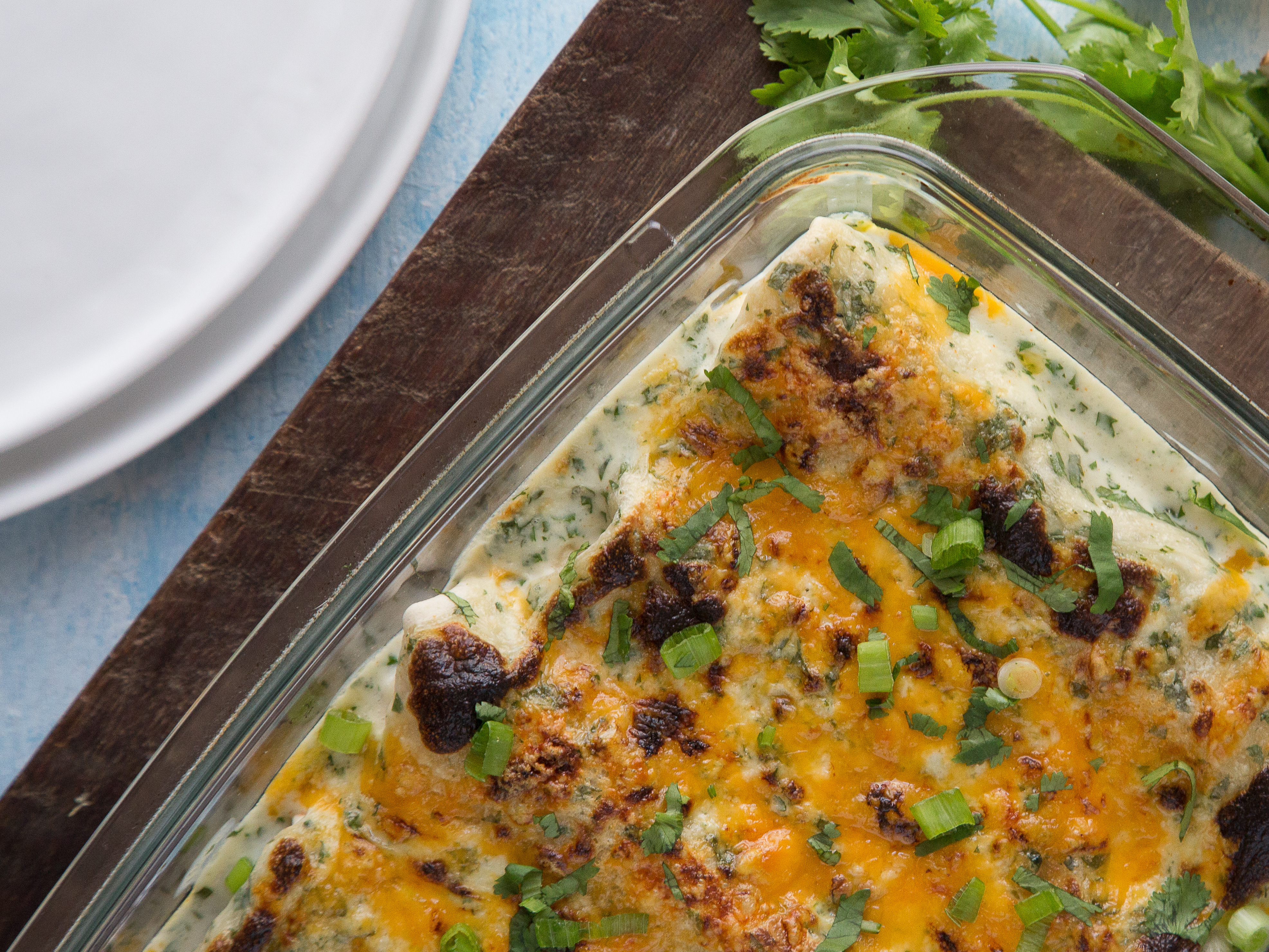 Jalapenos’ Spinach Enchiladas