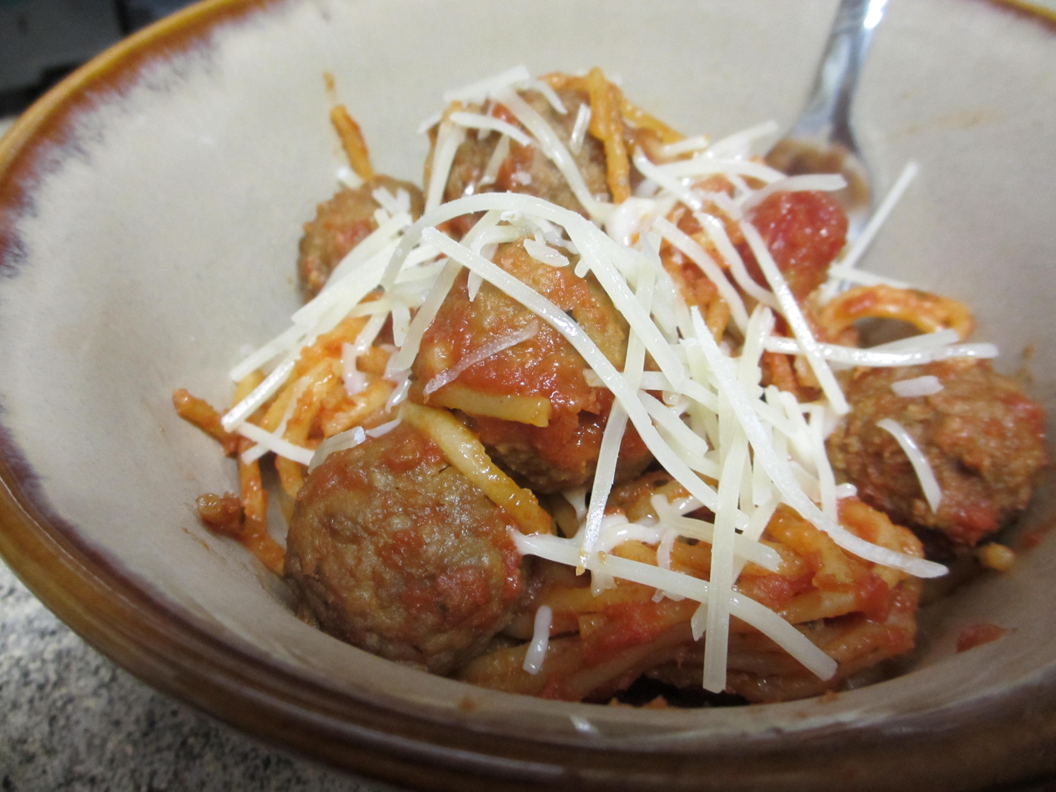 Crock Pot Spaghetti And Meatballs