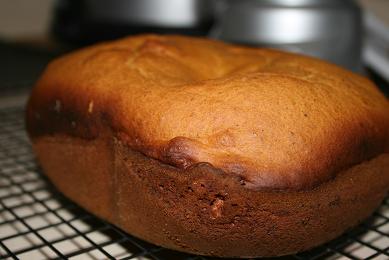 Pumpkin Spice Bread (Breadmaker)