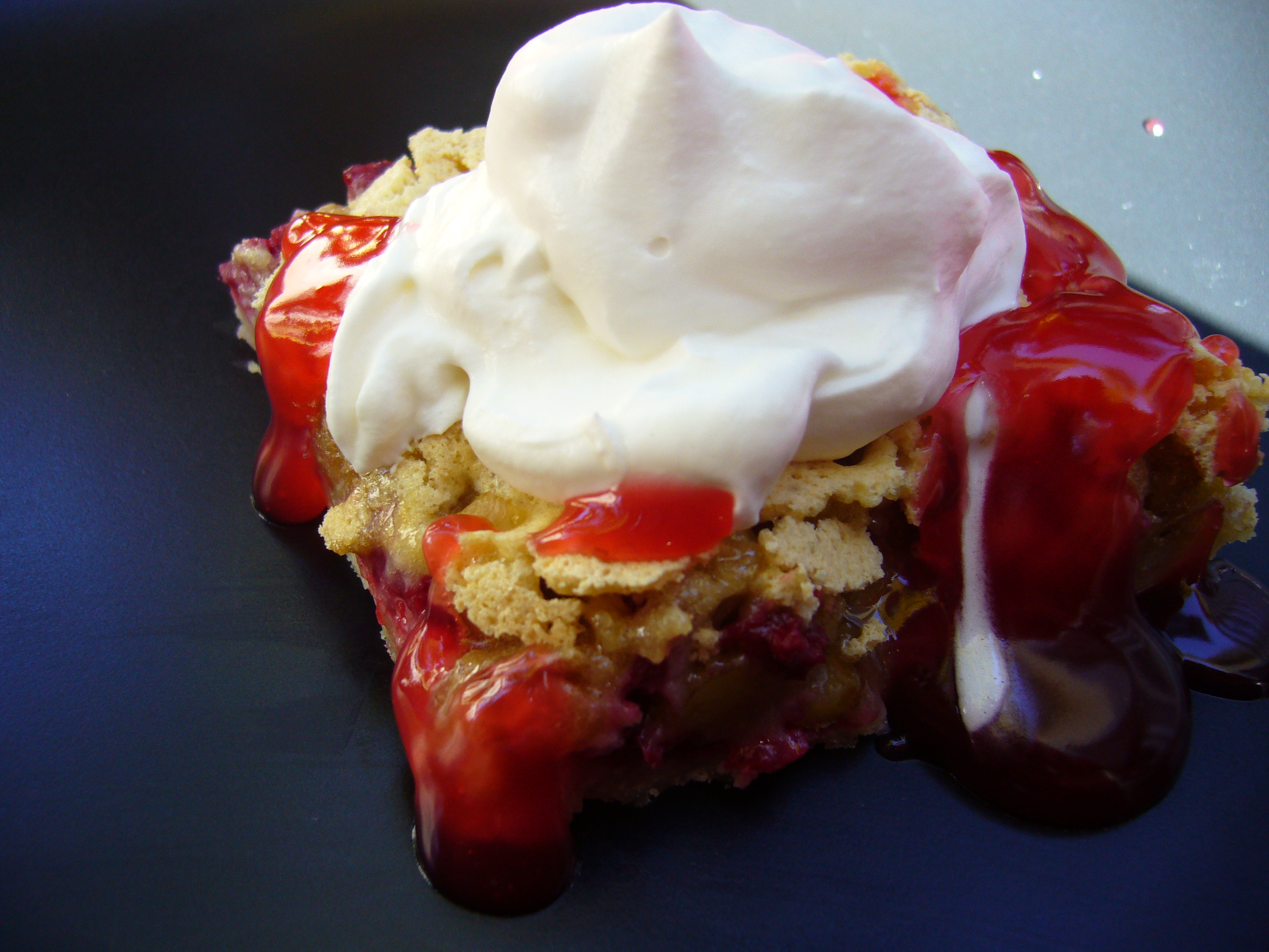 Raspberry Walnut Torte
