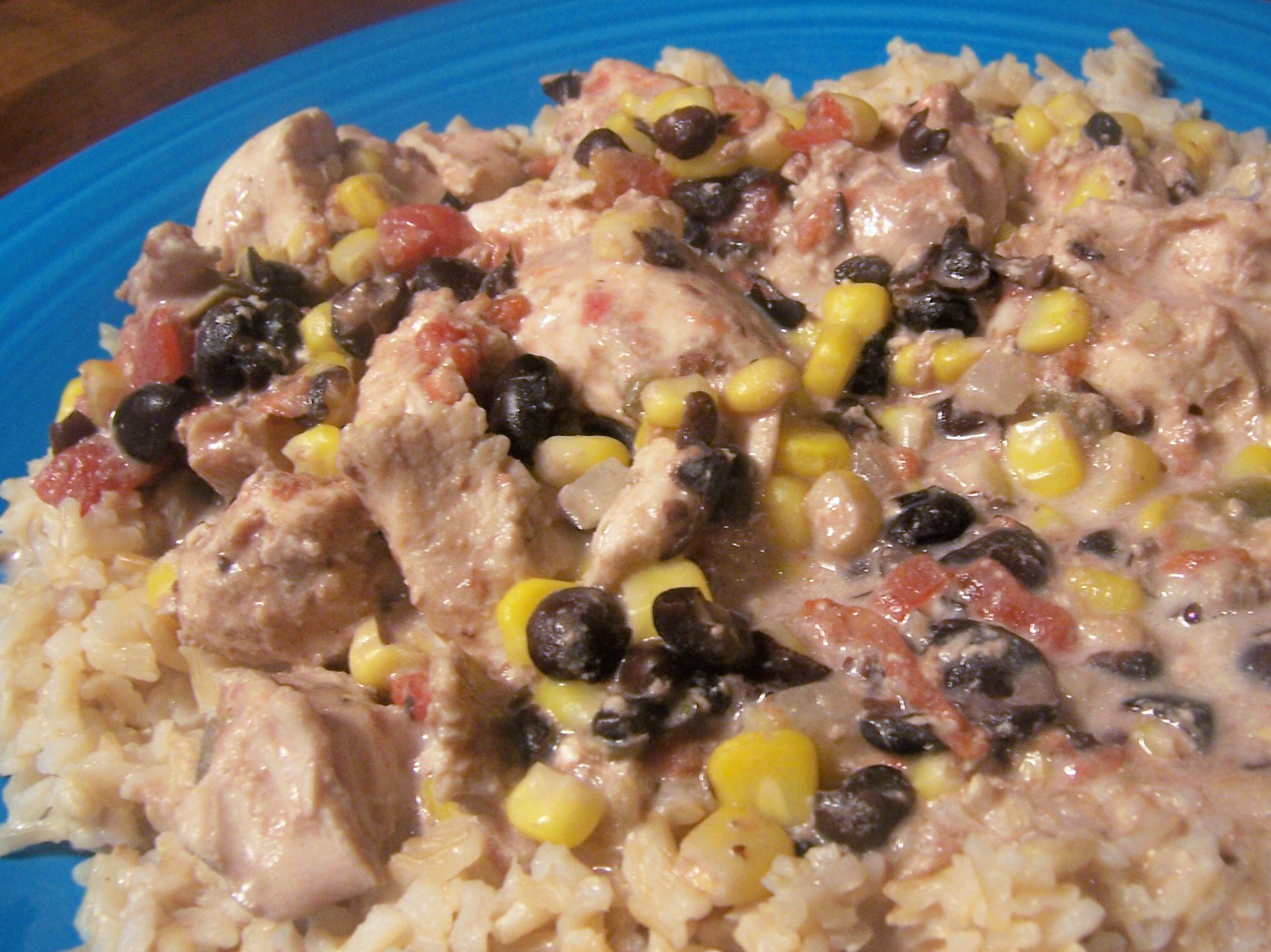 Crock Pot Chicken With Black Beans In Cream Sauce