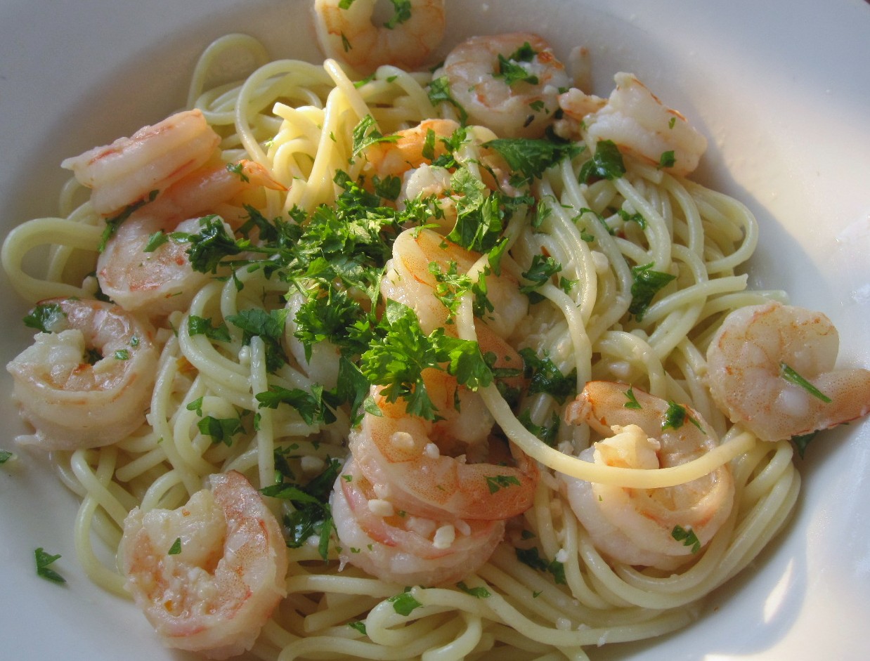 Ultimate Shrimp Scampi Linguini