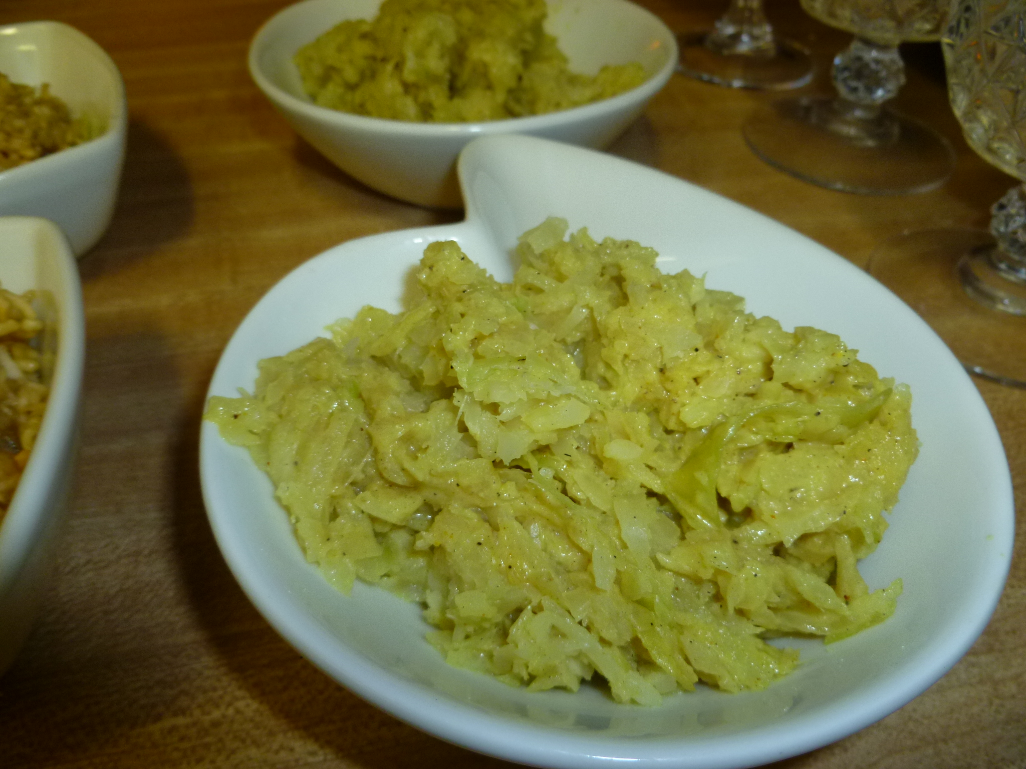 Curried Creamed Cabbage