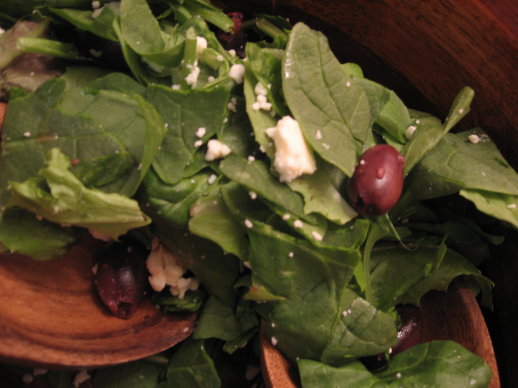 Simple Spinach Salad