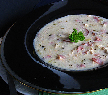 Chicken Cordon Bleu Soup