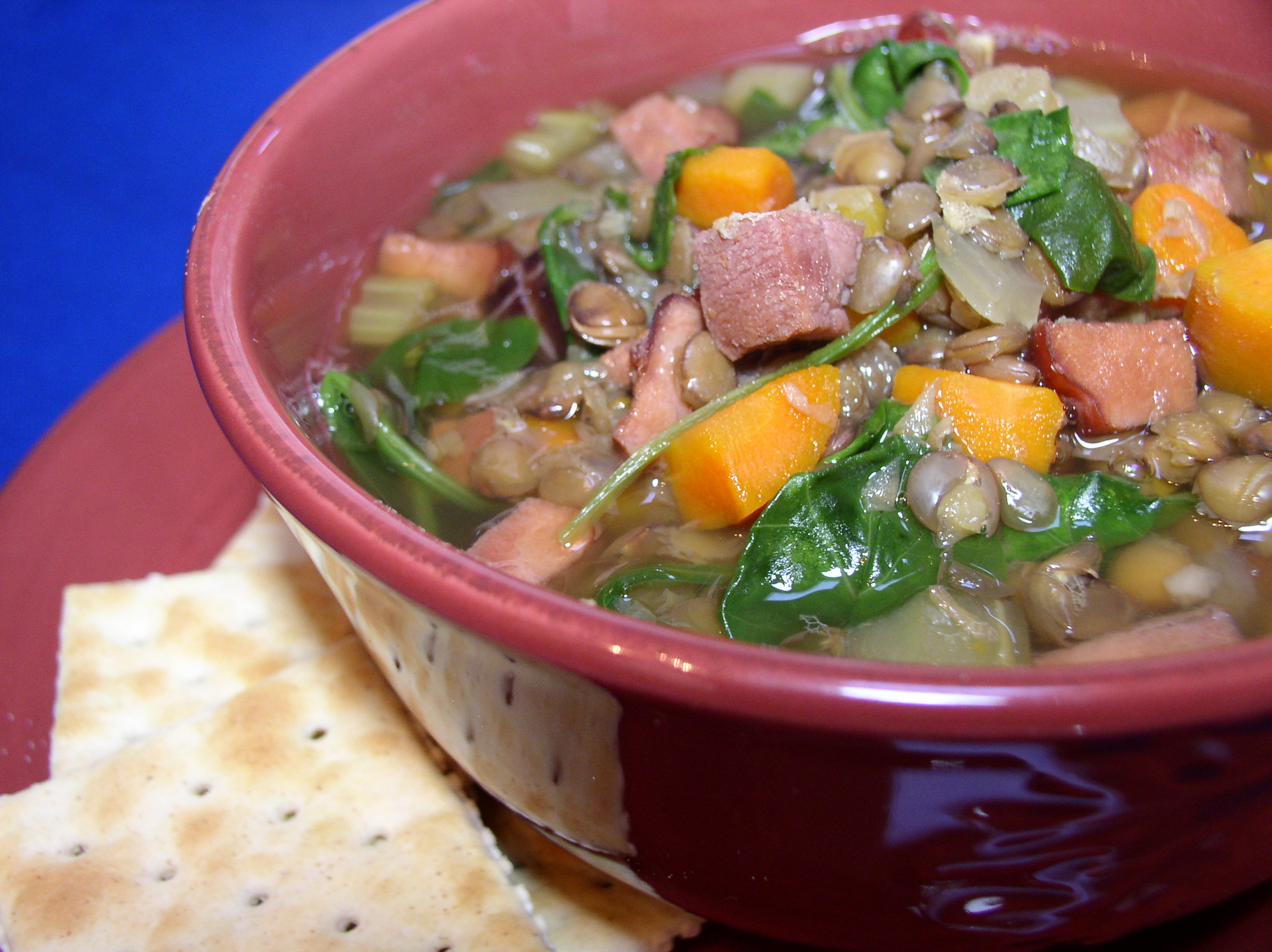Ham And Lentil Stew