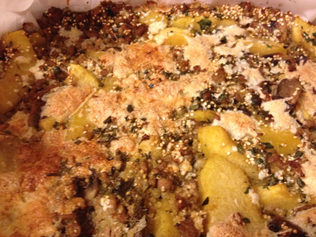 Cozy Quinoa Casserole 7Points