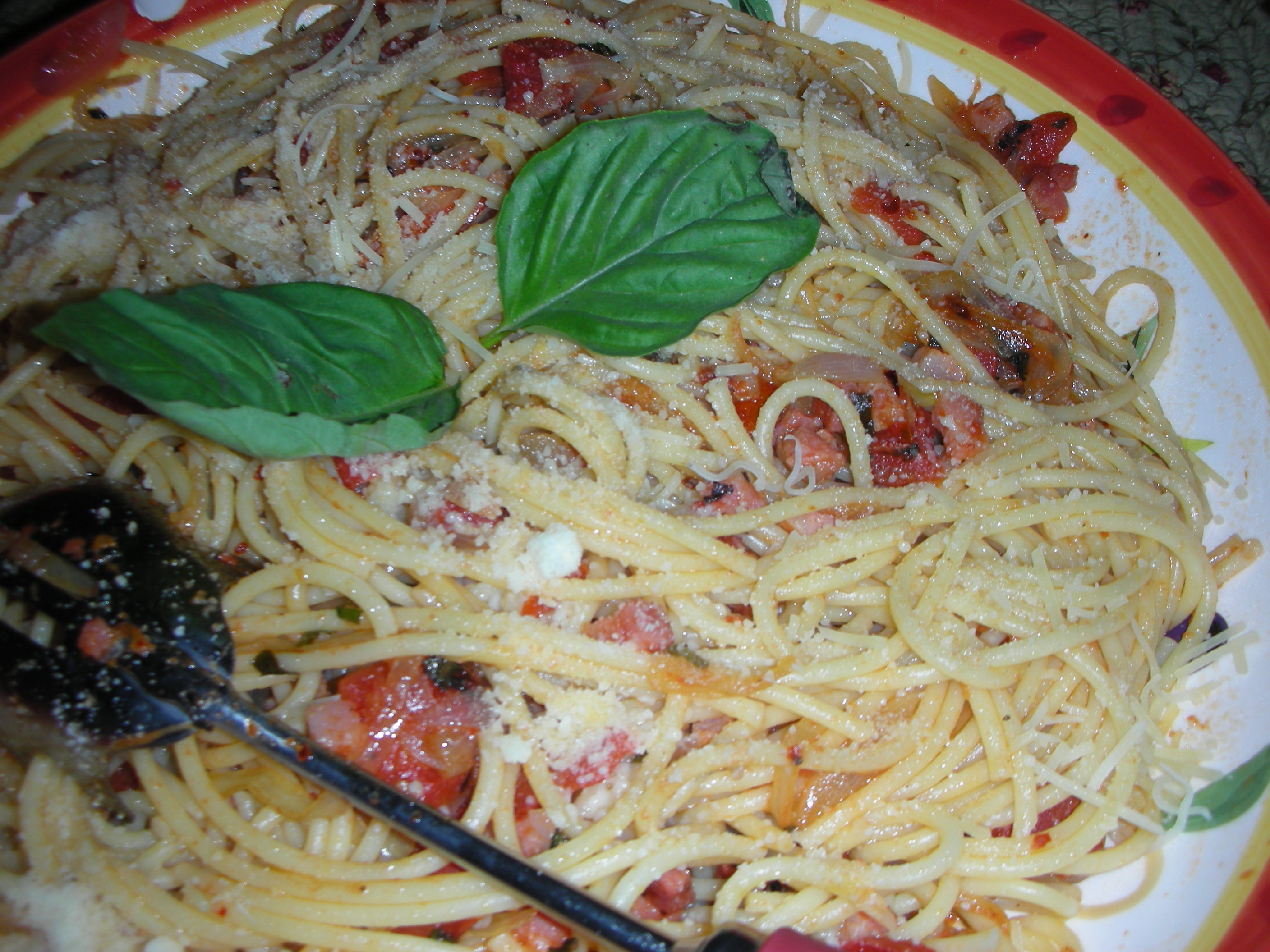 Sofia Loren’S Pasta Sauce With Onions And Pancetta