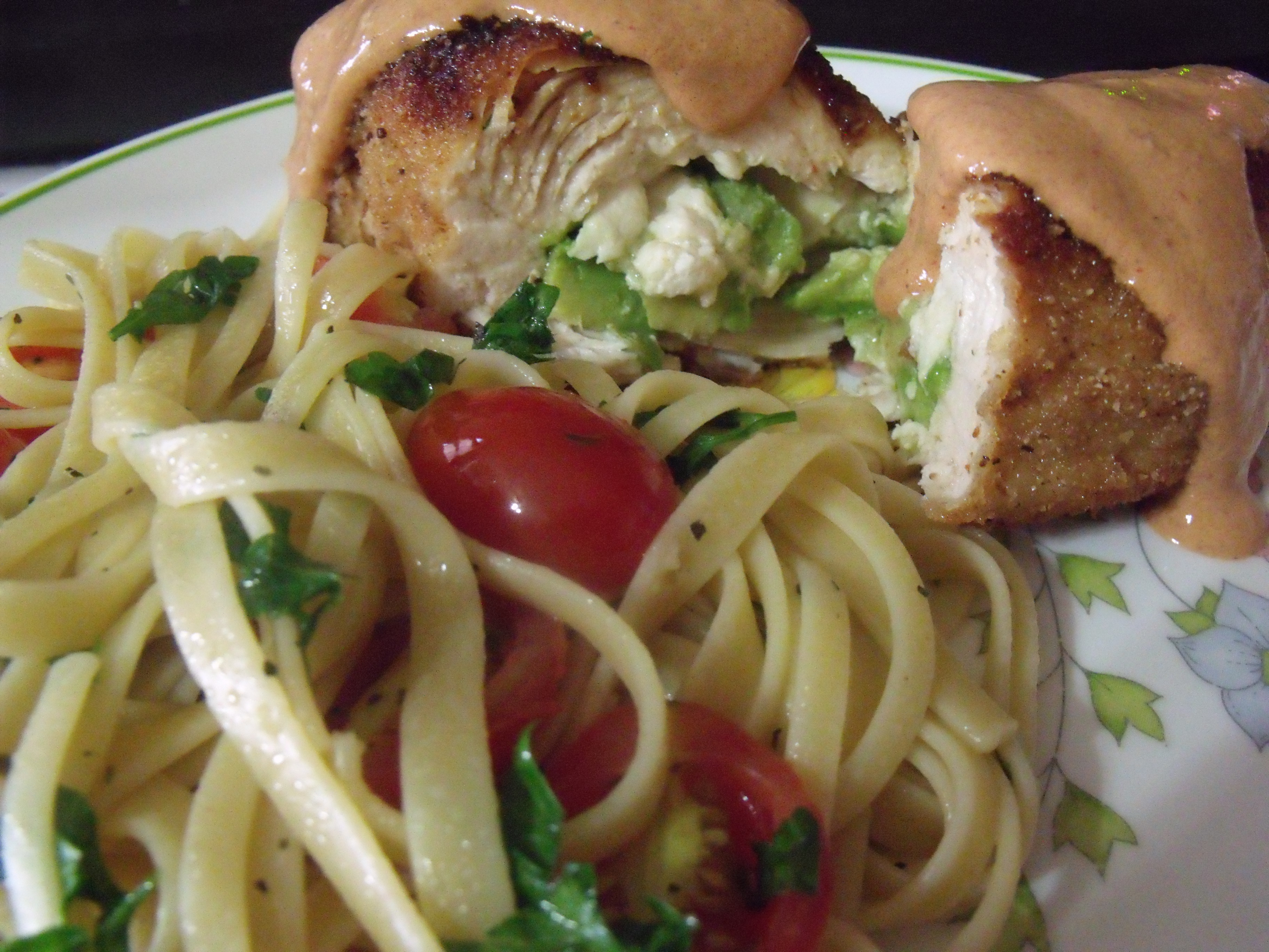 Breast Of Chicken Oaxaca – Fried Chicken In Chipotle Sauce