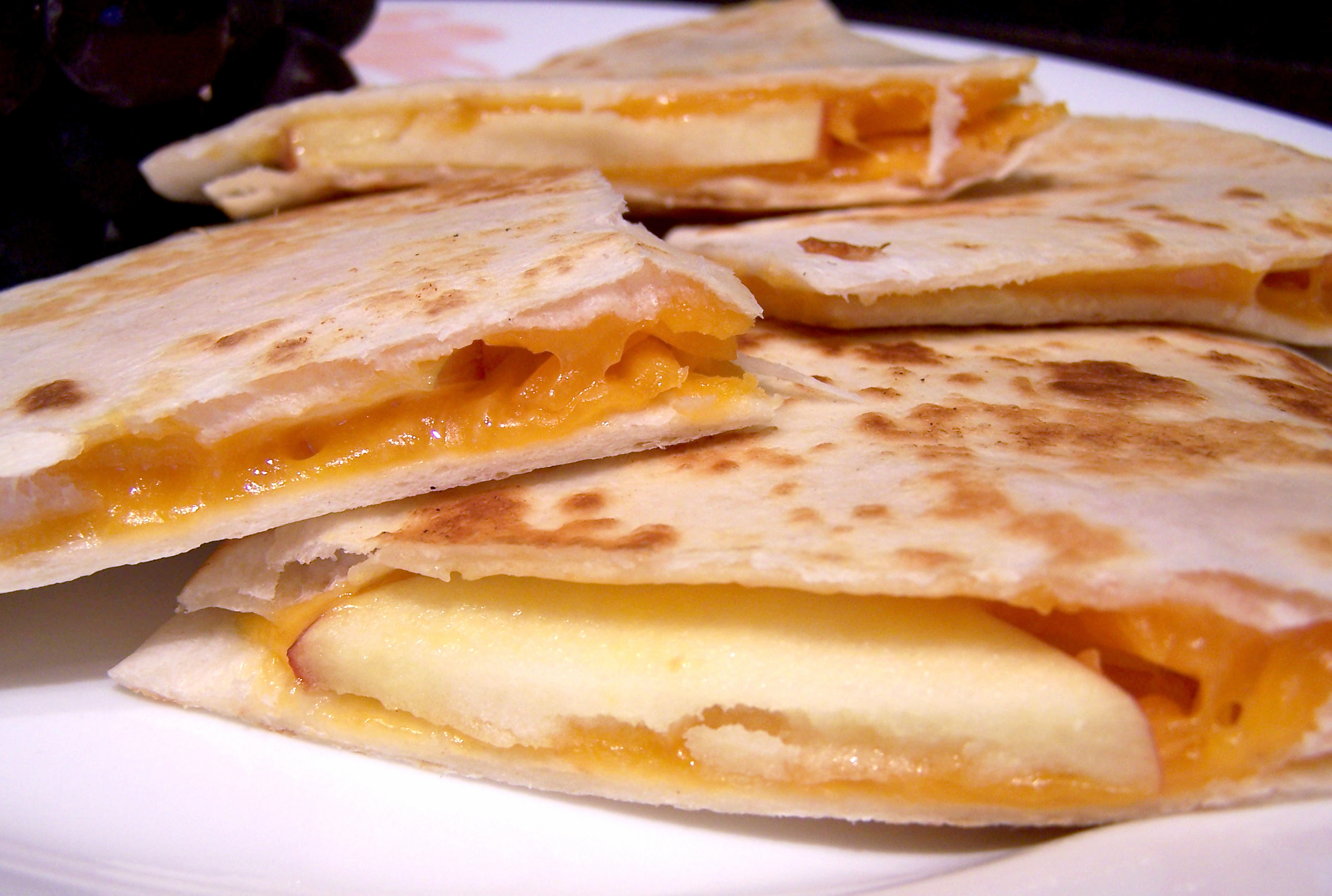 Apple Cheddar Quesadillas II