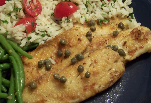 Tilapia Piccata