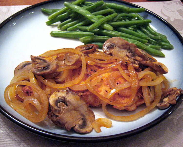 Paprika Chicken With Mushrooms