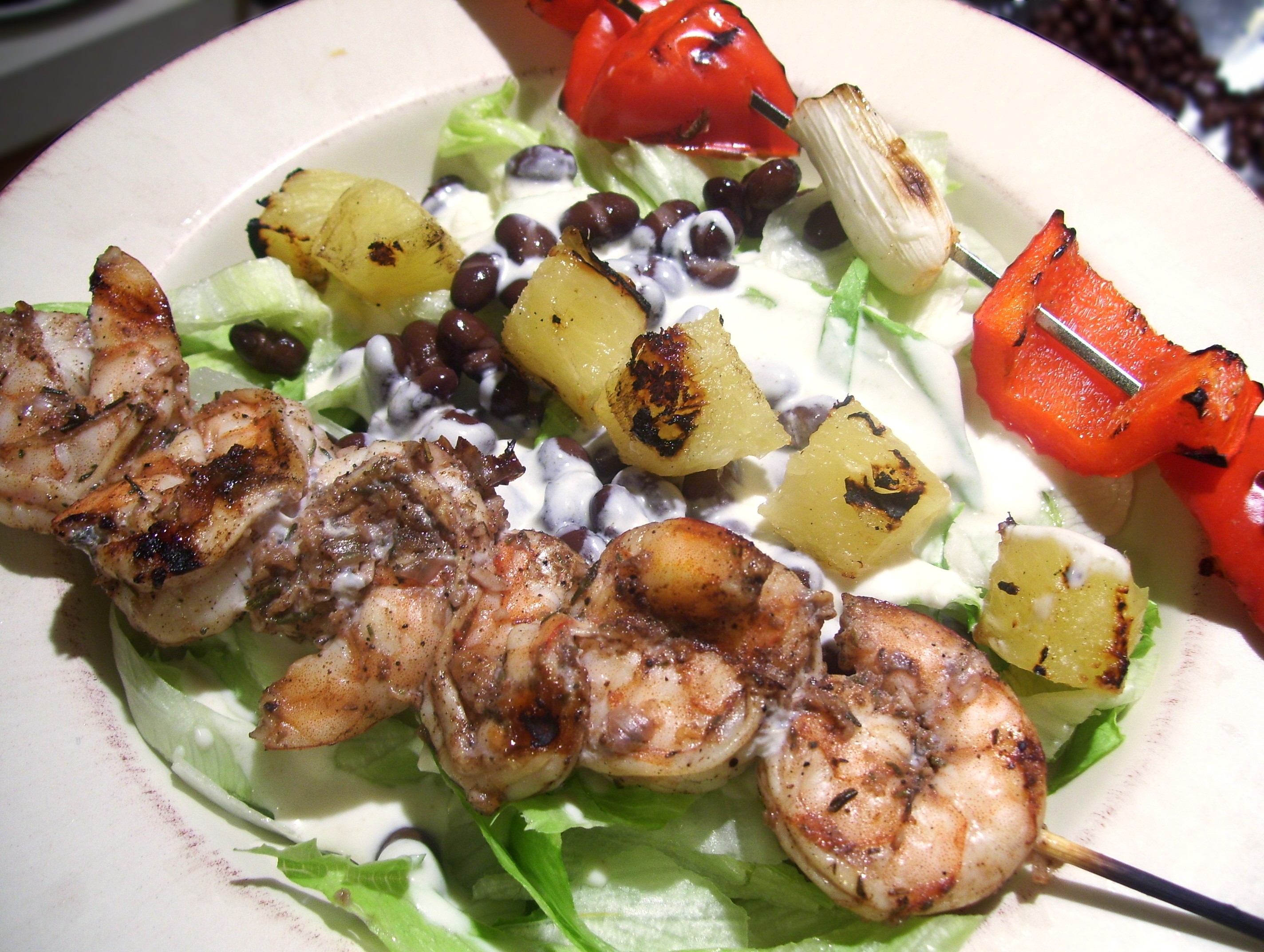 Jivin Jerk Shrimp Salad