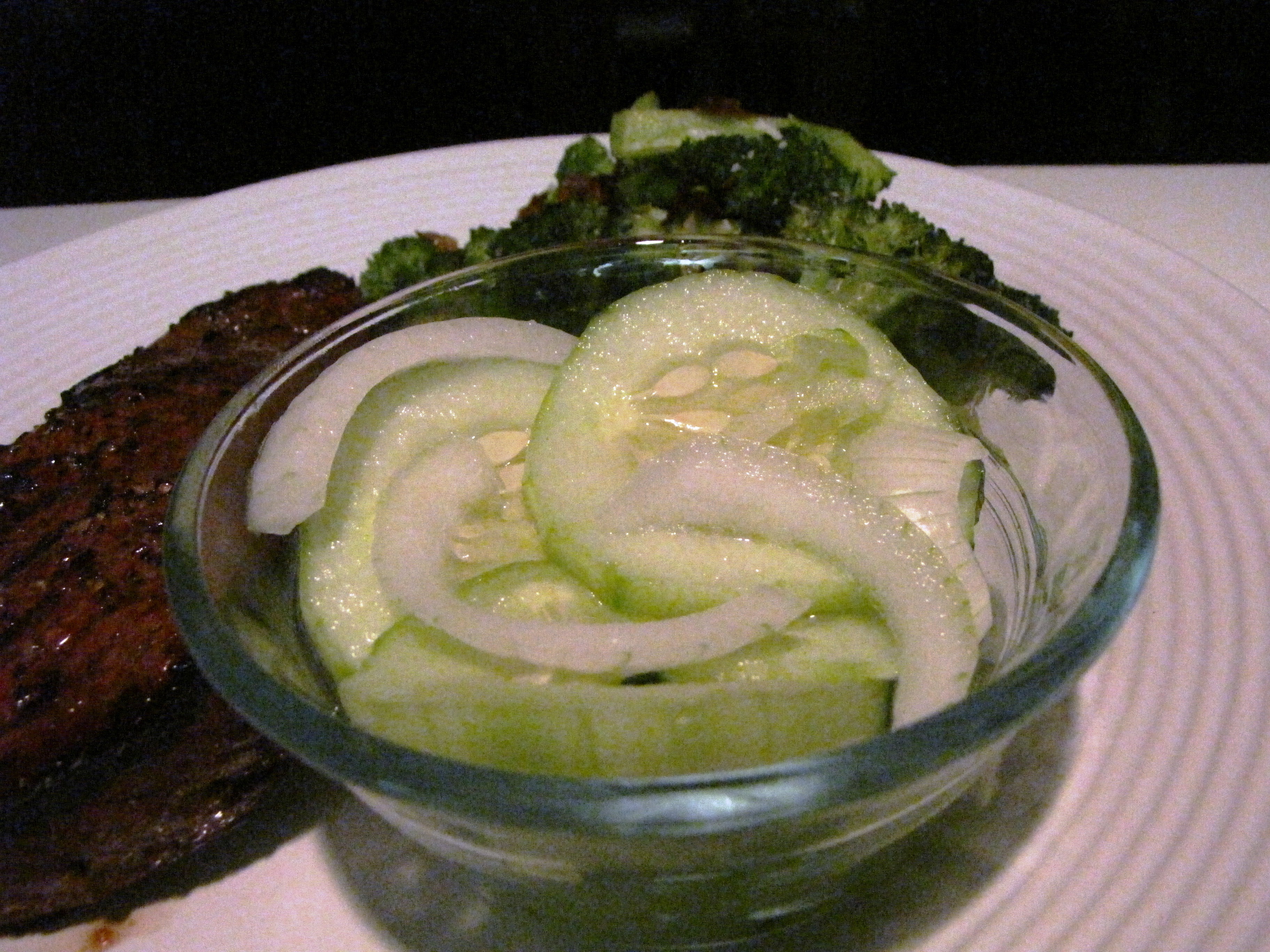 Vinegar And Sugar Cucumber