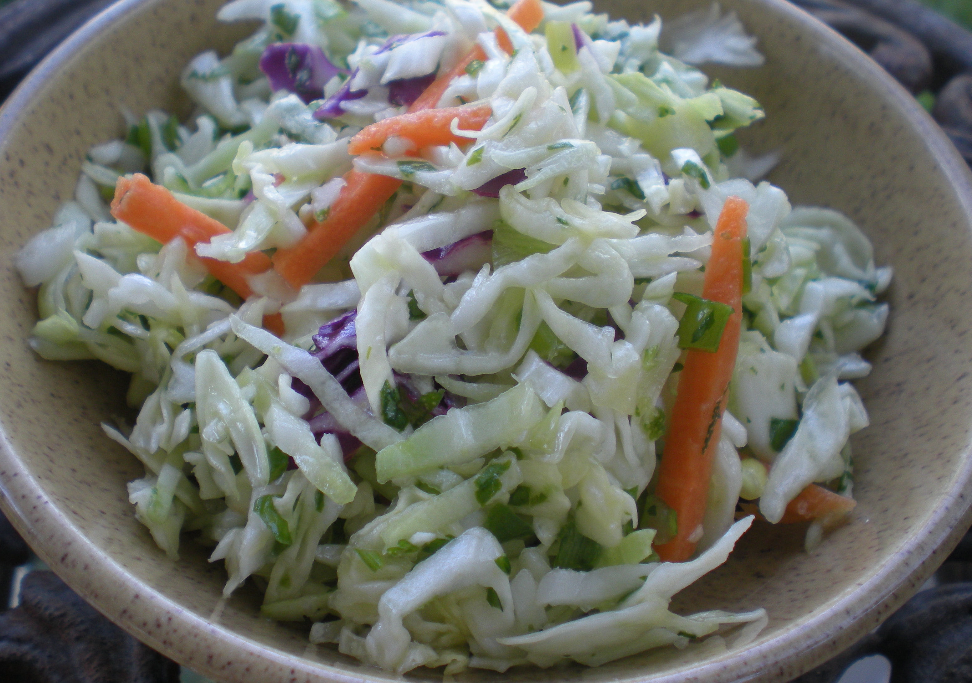 Lime Cilantro Coleslaw