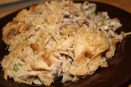 Chicken Noodle Tetrazzini – A Little Healthier