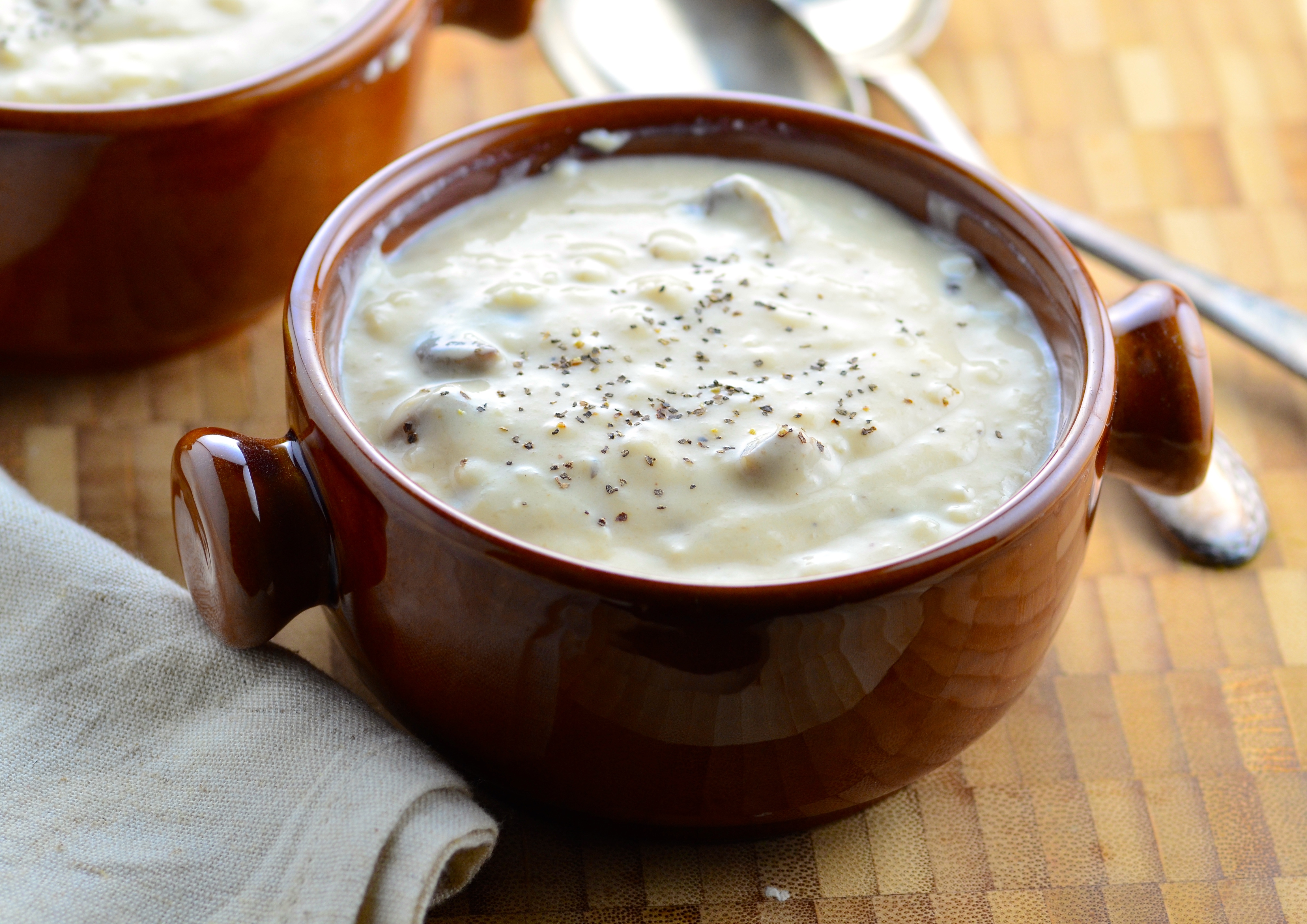 Homemade Cream Of Mushroom Soup