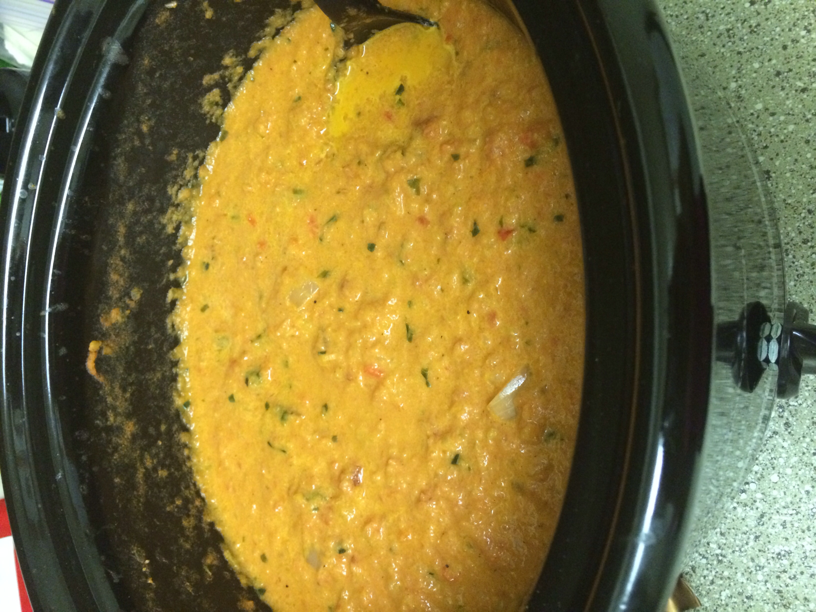 Chunky Tomato-Basil Bisque