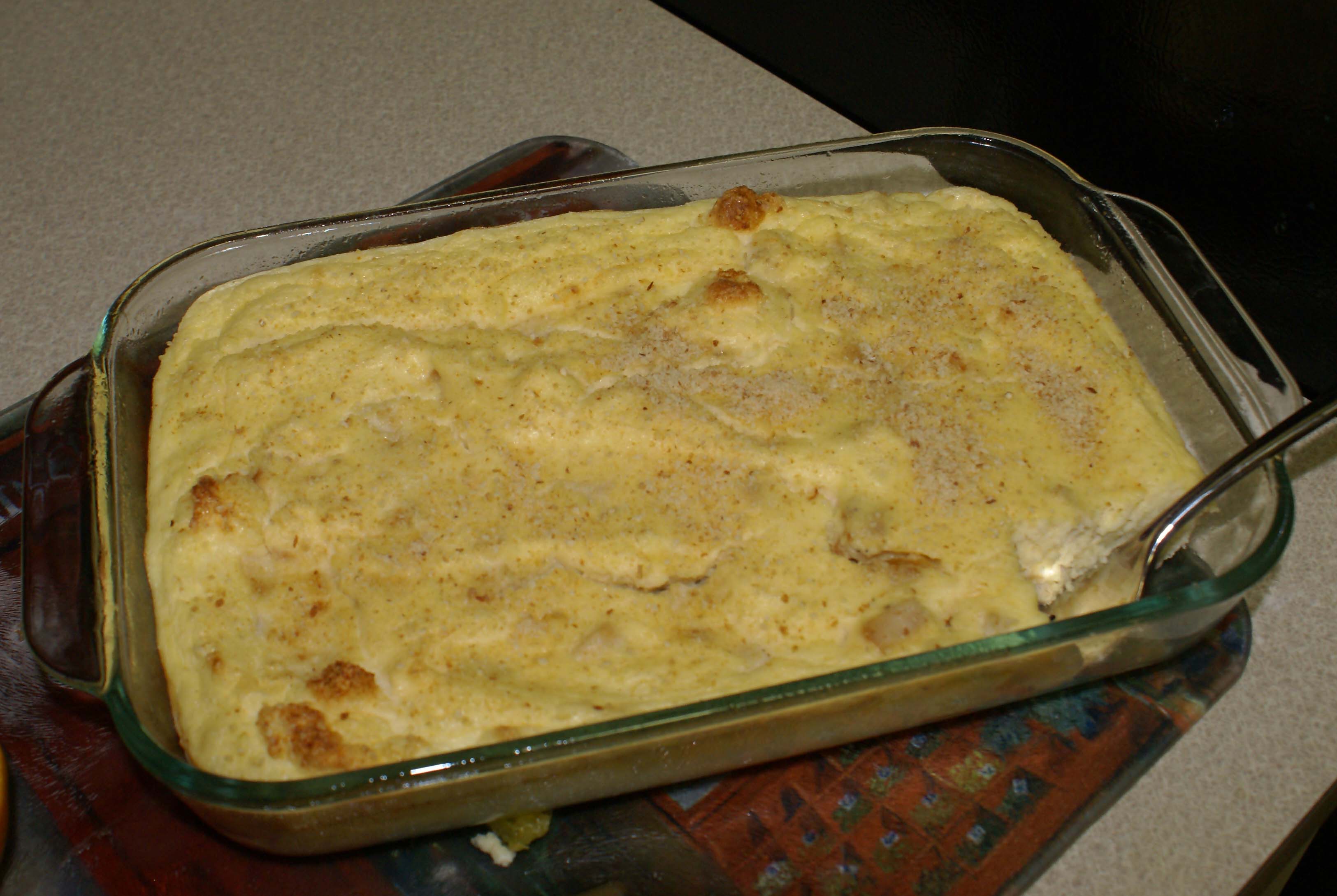 Mashed Potatoes With Ham