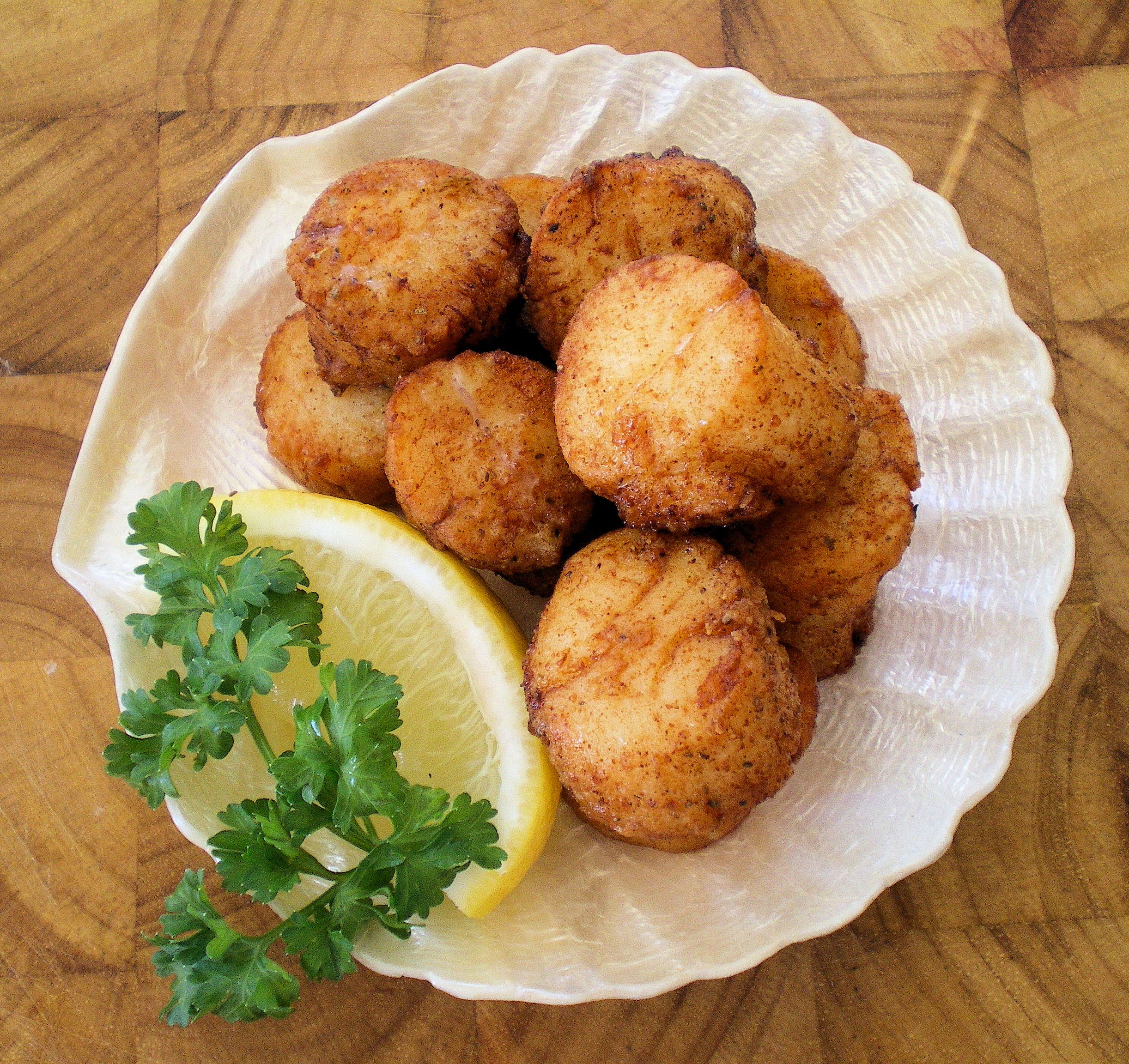Fried Scallops For Four