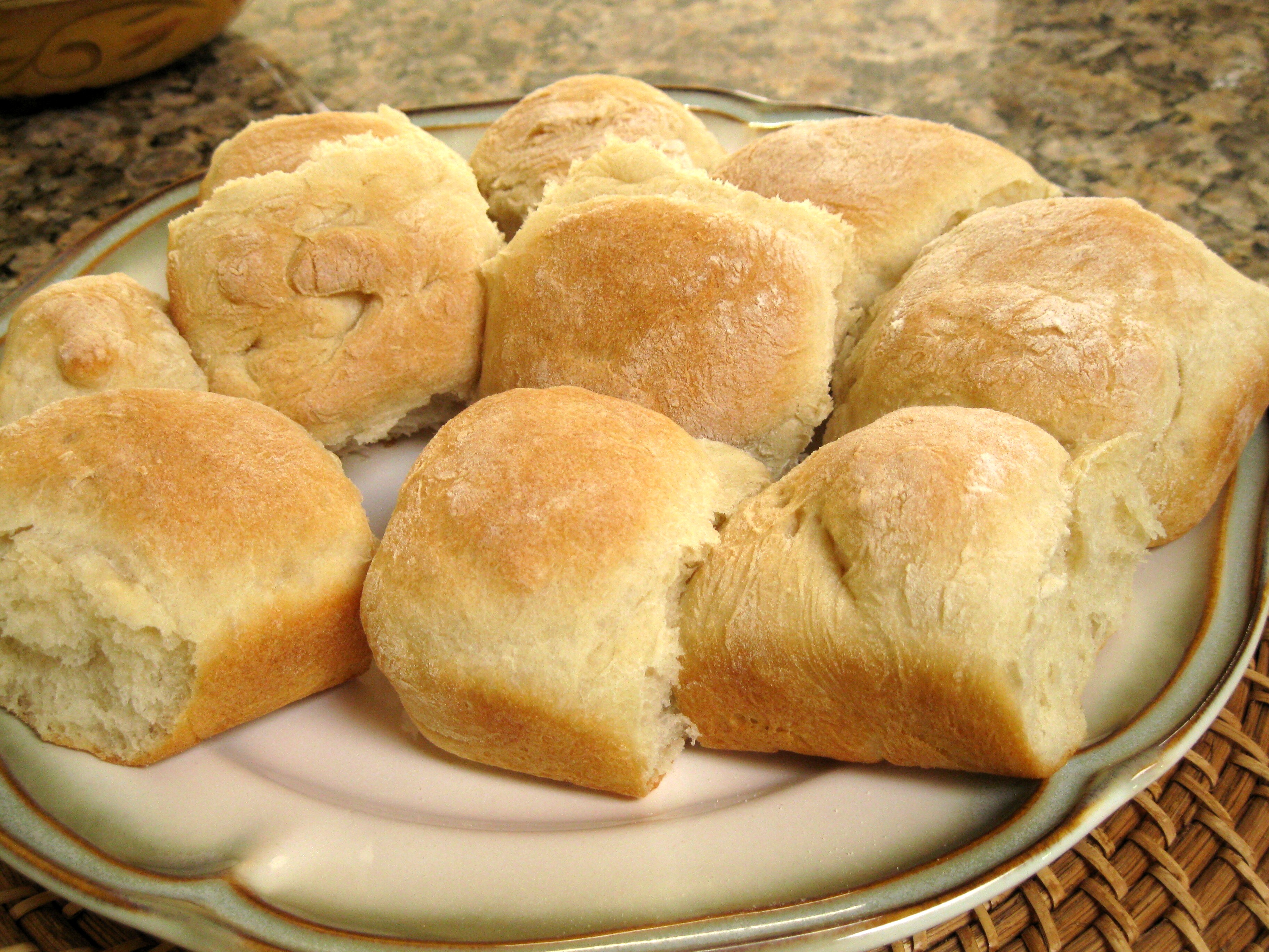 Bread Machine Dinner Rolls