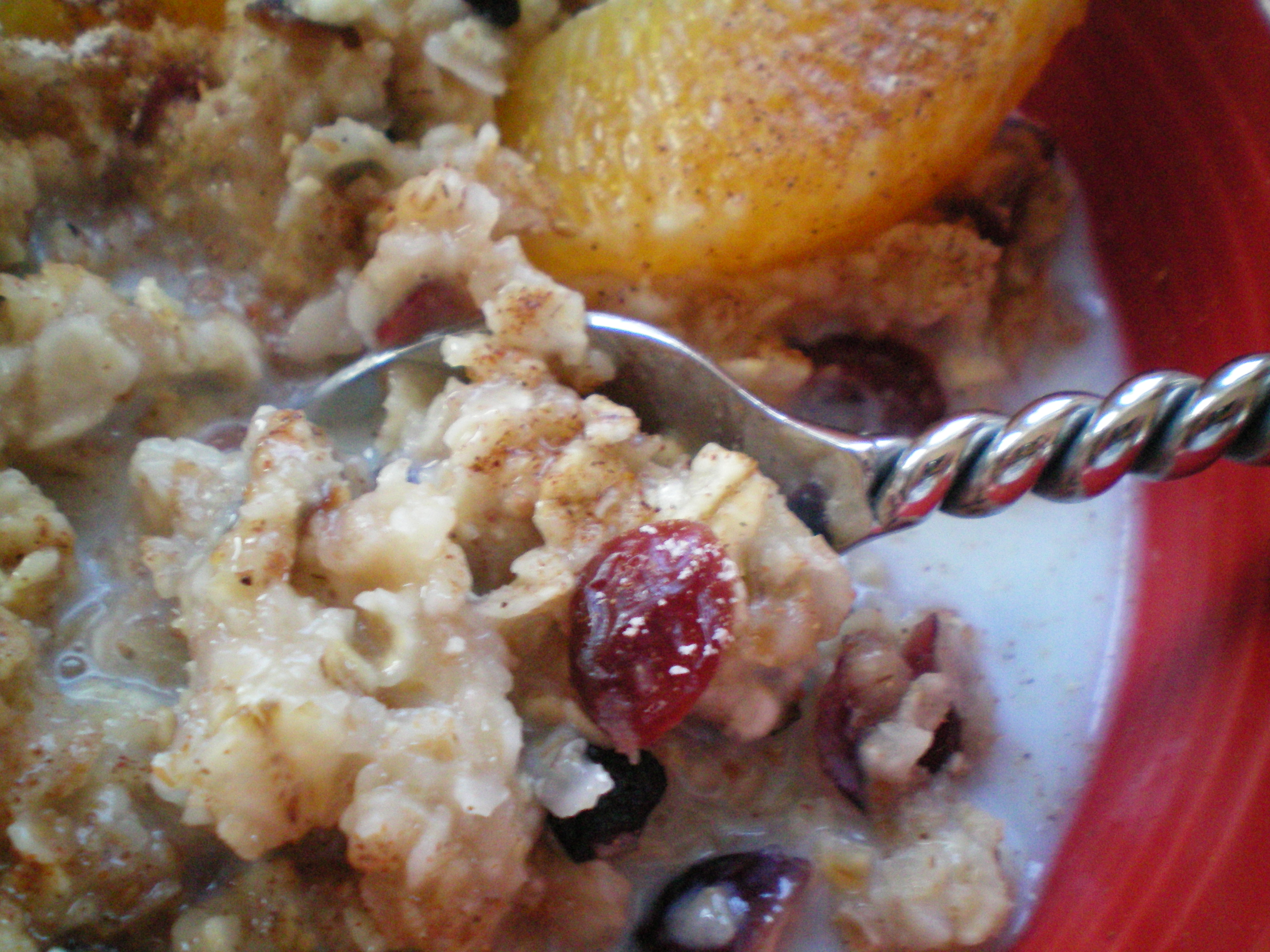Cranberry Orange Oatmeal