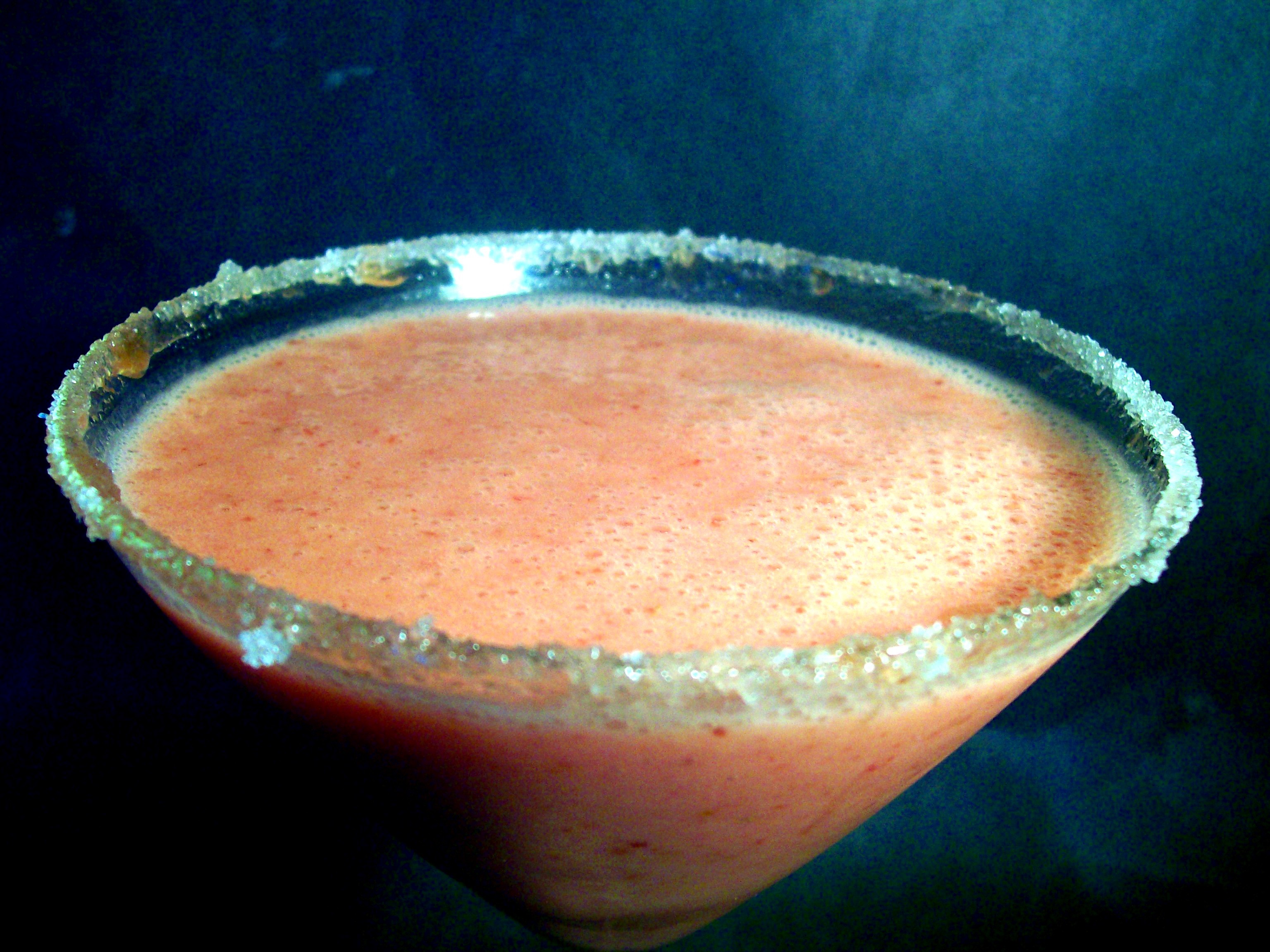 Strawberry Orange Smoothie With A Twist