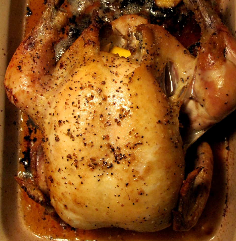 Amazingly Juicy And Flavorful Roasted Chicken
