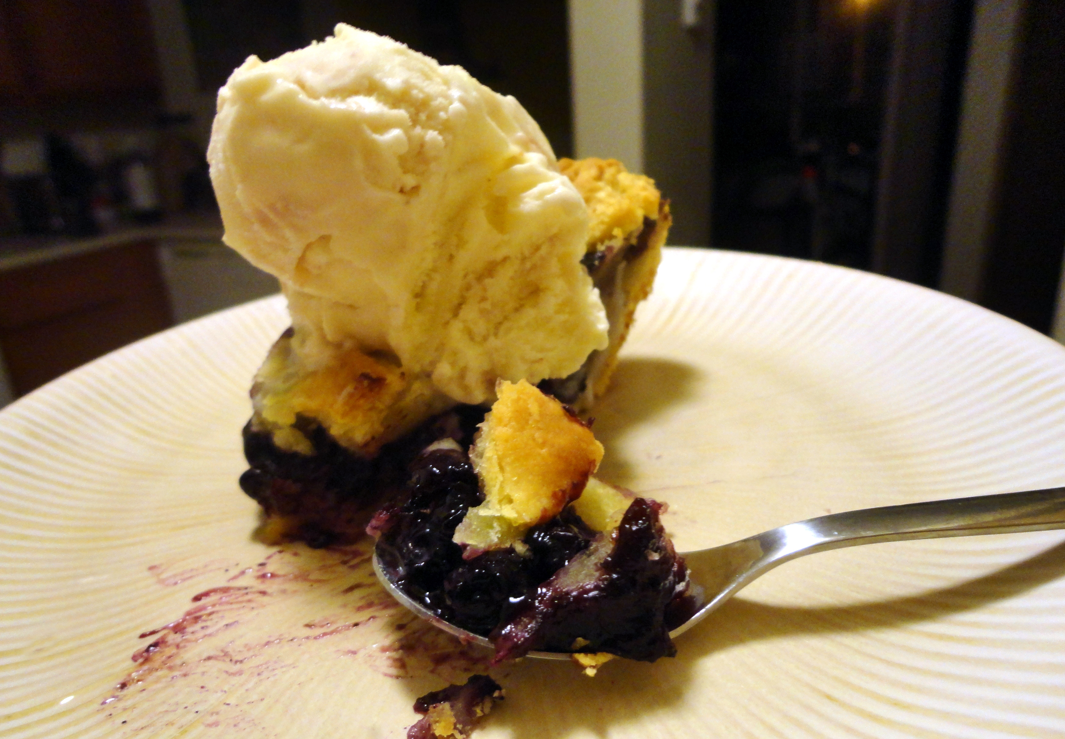 Blueberry-Banana Pie