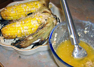 Grilled Cob Corn