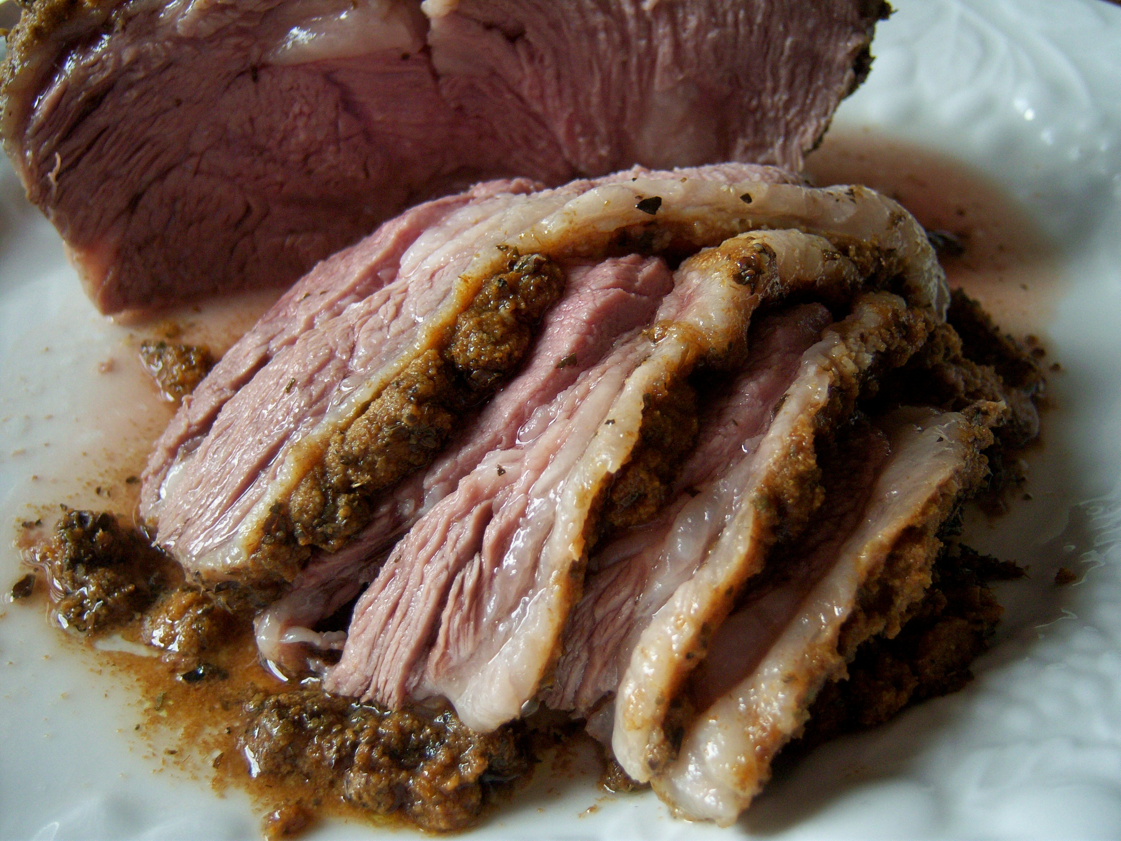 Slow Roast Leg Of Lamb