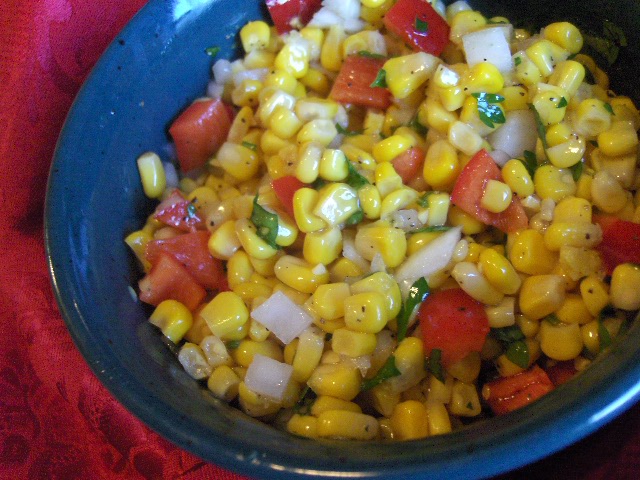 Family Friendly Corn Salad