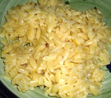 Lemon-Garlic Parmesan Orzo