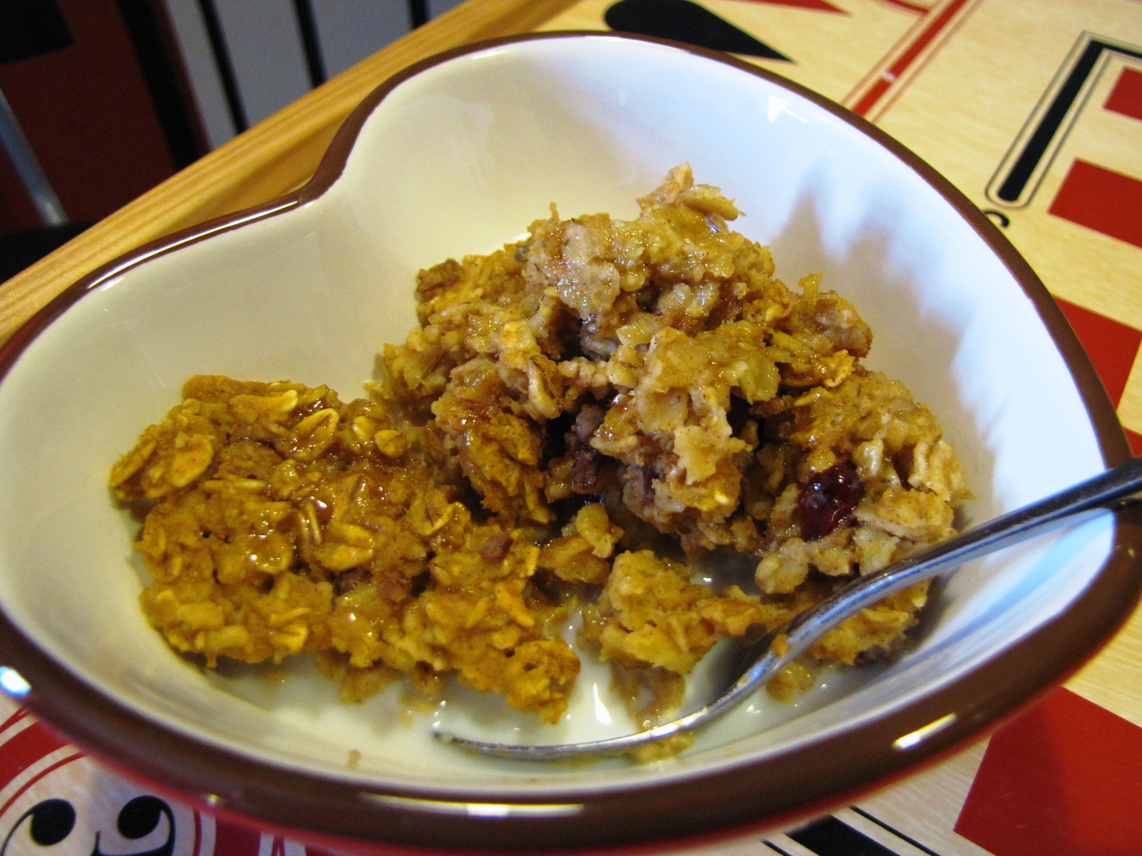 Baked Pumpkin Oatmeal